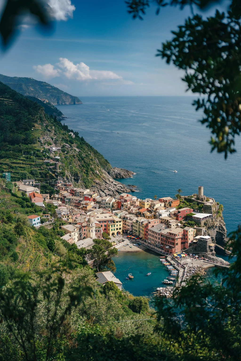 Vernazza dal mare